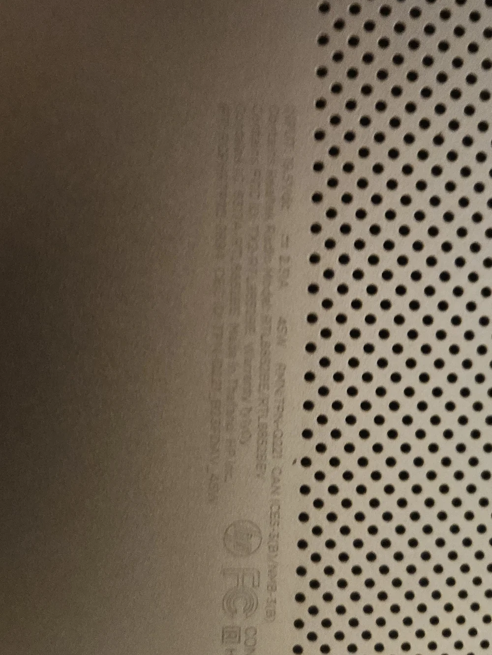 HP Rose Gold Laptop with Silver Keyboard Deck